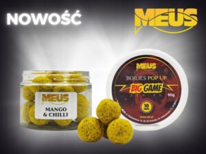 Kulki Pop-Up Big Game 18mm – Mango & Chili