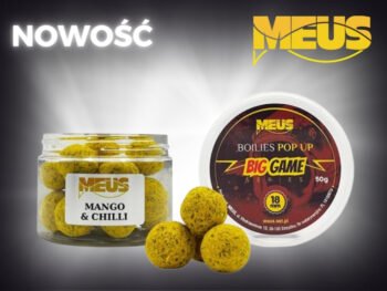 Kulki Pop-Up Big Game 18mm – Mango & Chili