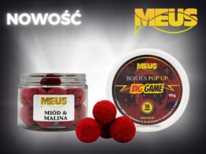 Kulki Pop-Up Big Game 18mm – Miód & Malina