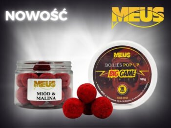 Kulki Pop-Up Big Game 18mm – Miód & Malina