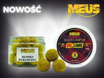 Kulki Pop-Up Big Game 18mm – Słodka Kukurydza