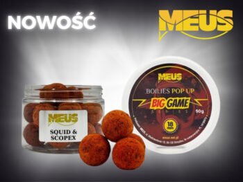Kulki Pop-Up Big Game 18mm – Squid & Scopex