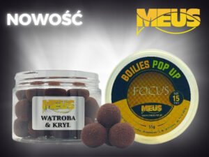 Kulki Pop-Up Focus 15mm – Wątroba & Kryl