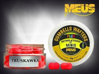 Dumbells Wafters Fluo 8mm MINIS - Truskawka 15g