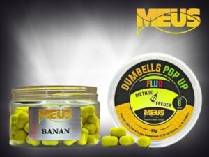 Kulki Pop-Up Dumbells Fluo 8mm – Banan