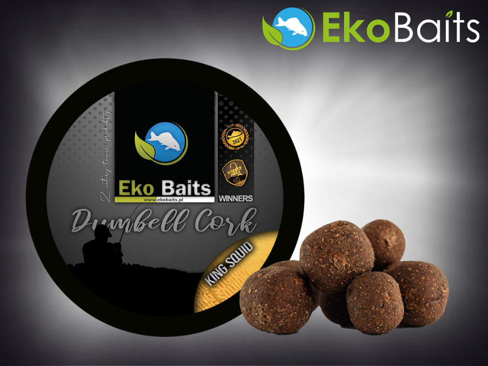 Kulki Dumbell Cork 20/24mm - King Squid 200ml
