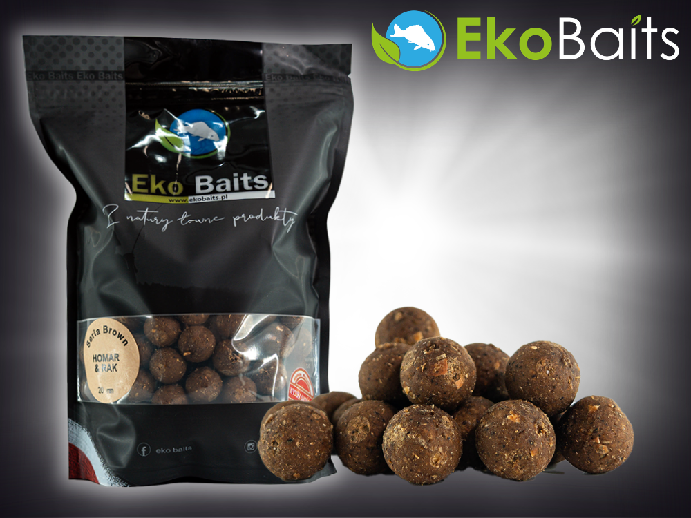 Kulki Zanętowe Brown 16 mm - Homar & Rak 3,5 kg