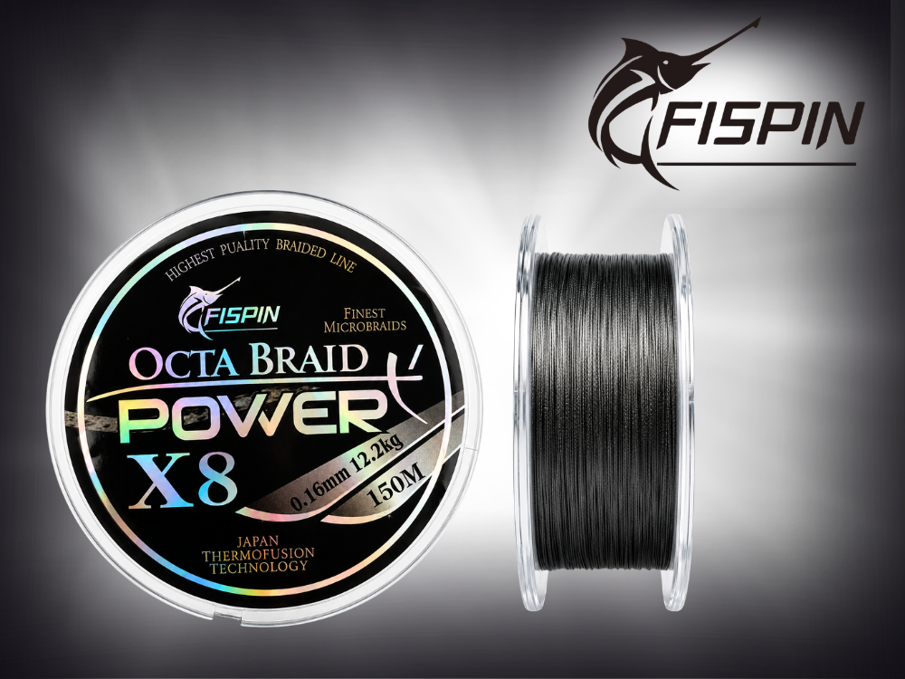 Plecionka Fispin Octa Braid Power 0,16mm 150m - obrazek 2