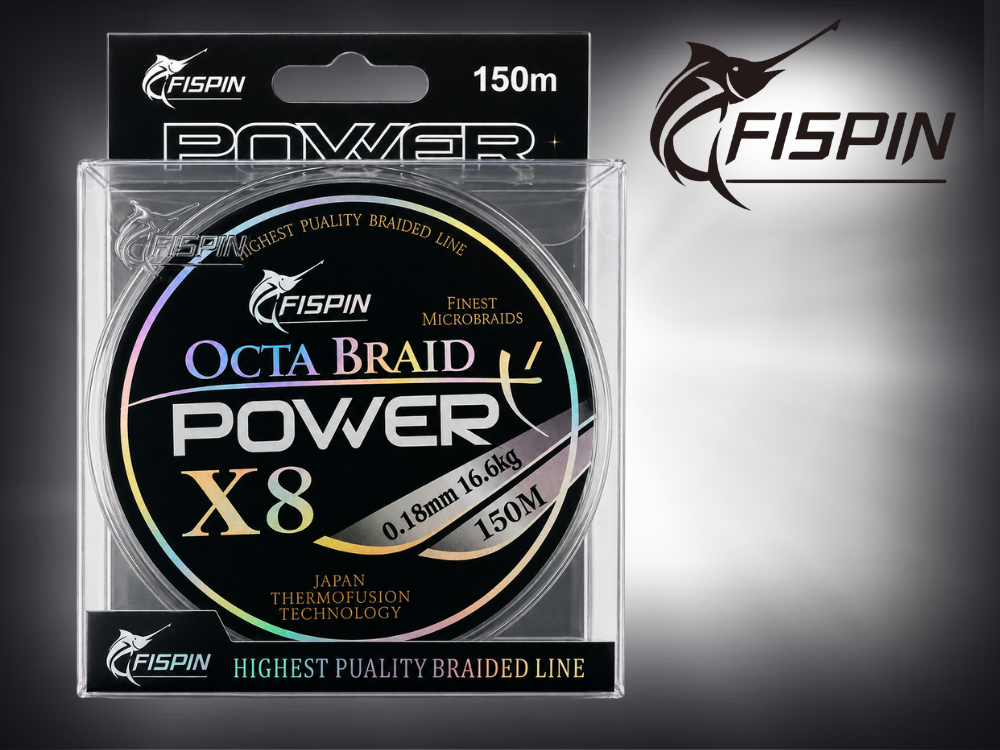 Plecionka Fispin Octa Braid Power 0,18mm 150m