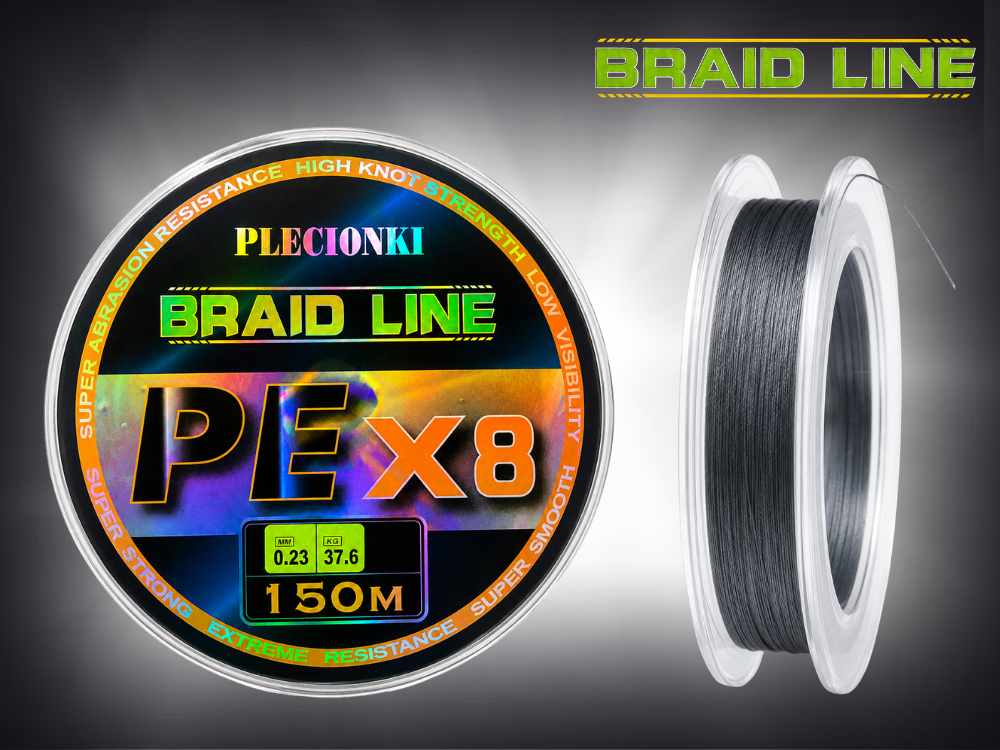 Plecionka PE x8 0,23mm 150mm - obrazek 2