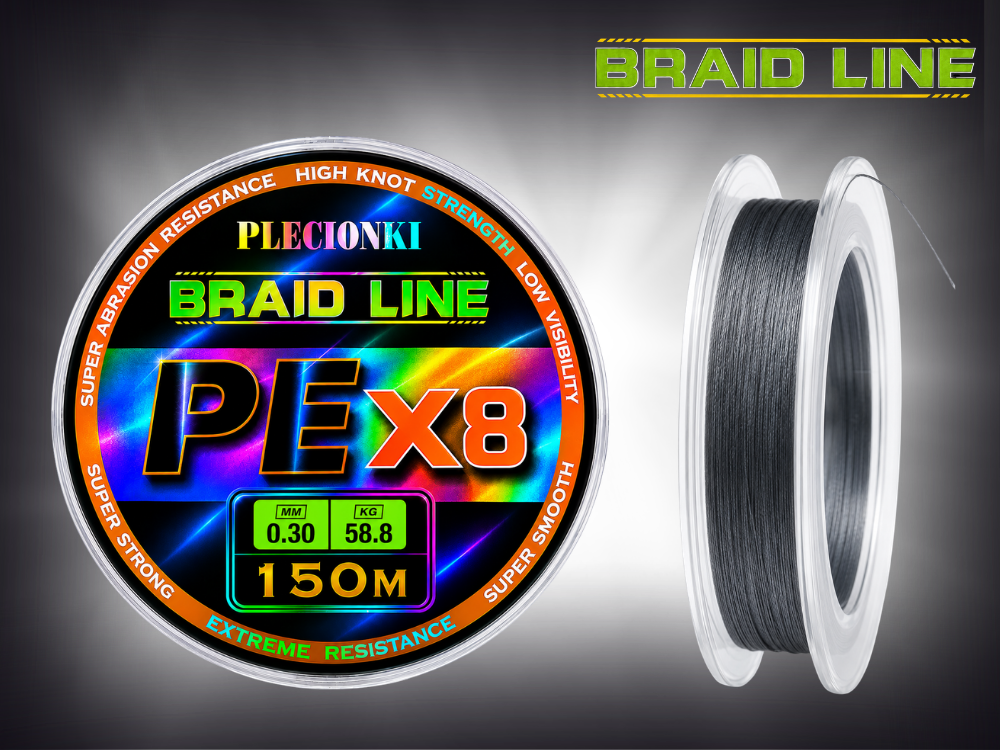 Plecionka PE x8 0,30mm 150mm - obrazek 3