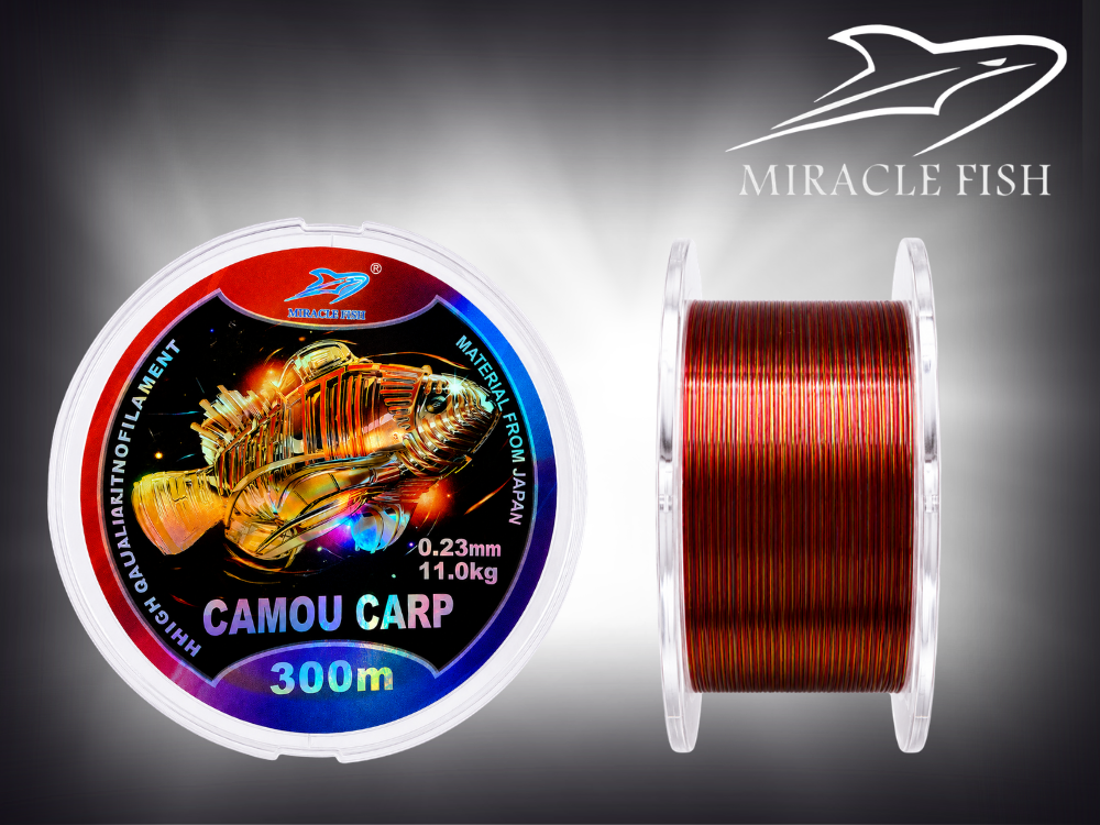 Żyłka Camou Carp 0,23mm 300m - obrazek 2