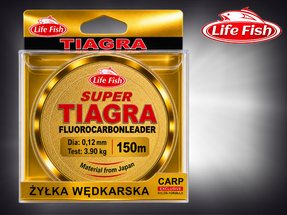 Żyłka wędkarska Tiagra 0,12mm 150m