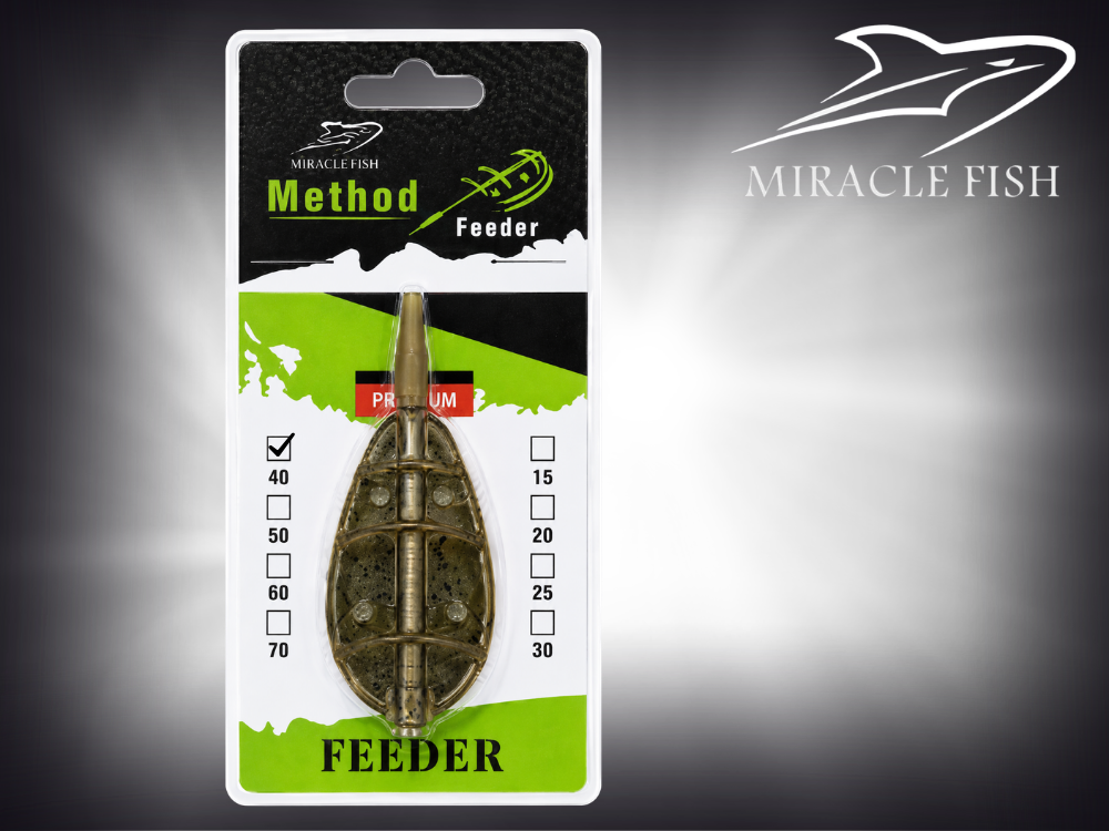 Koszyczek Method Feeder Miracle Fish Premium – 40 g
