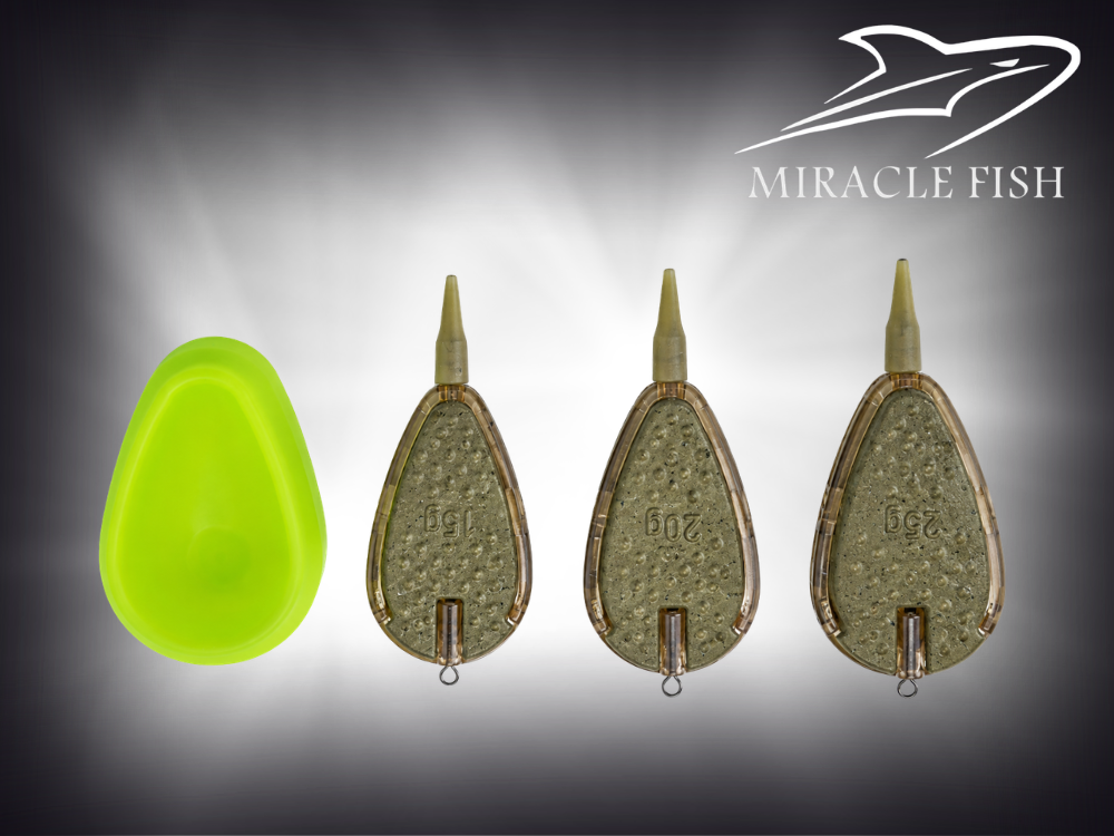 Zestaw koszyczków Method Feeder Miracle Fish 15 g + 20 g + 25 g z foremką - obrazek 2