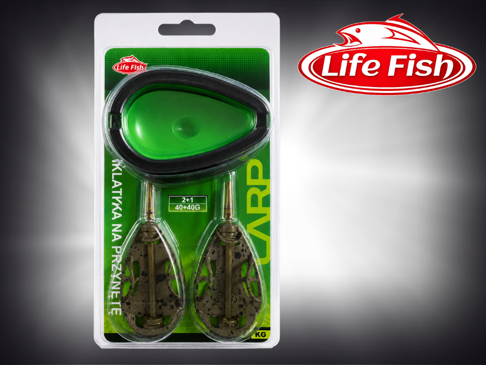 Zestaw Method Feeder Life Fish 2 × 40 g z foremką