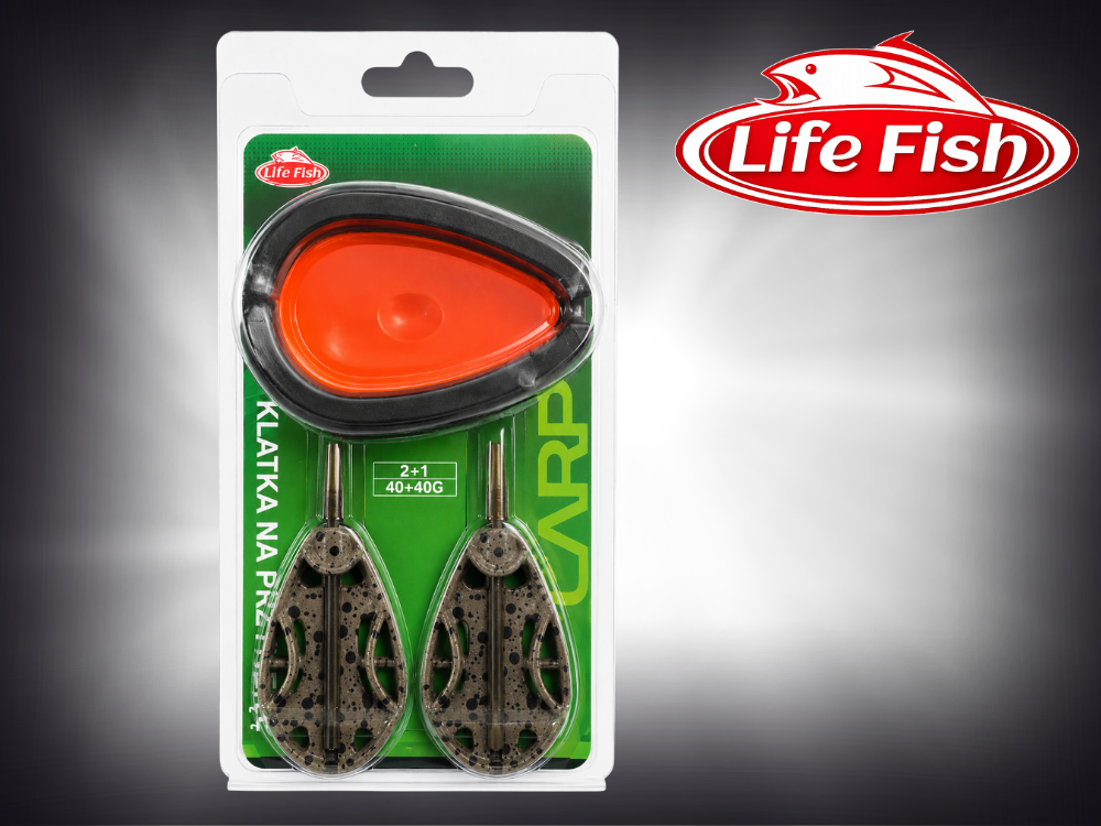 Zestaw Method Feeder Life Fish 2 × 40 g z foremką