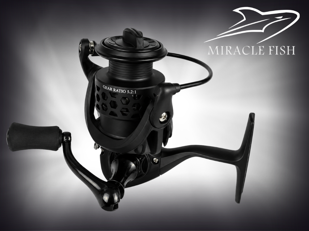 Kołowrotek Miracle Fish Black 1000 - obrazek 4
