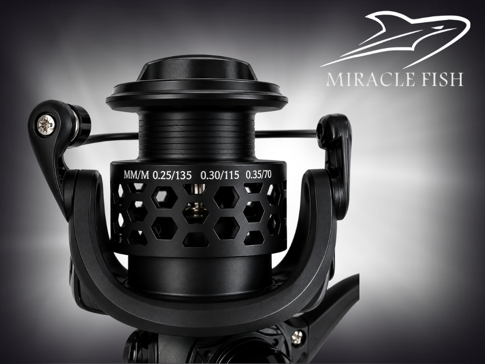 Kołowrotek Miracle Fish Black 1000 - obrazek 6