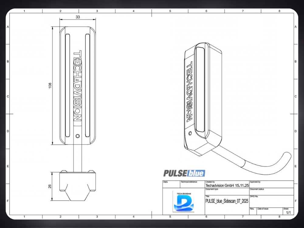 Echosonda Pulse Blue - obrazek 10