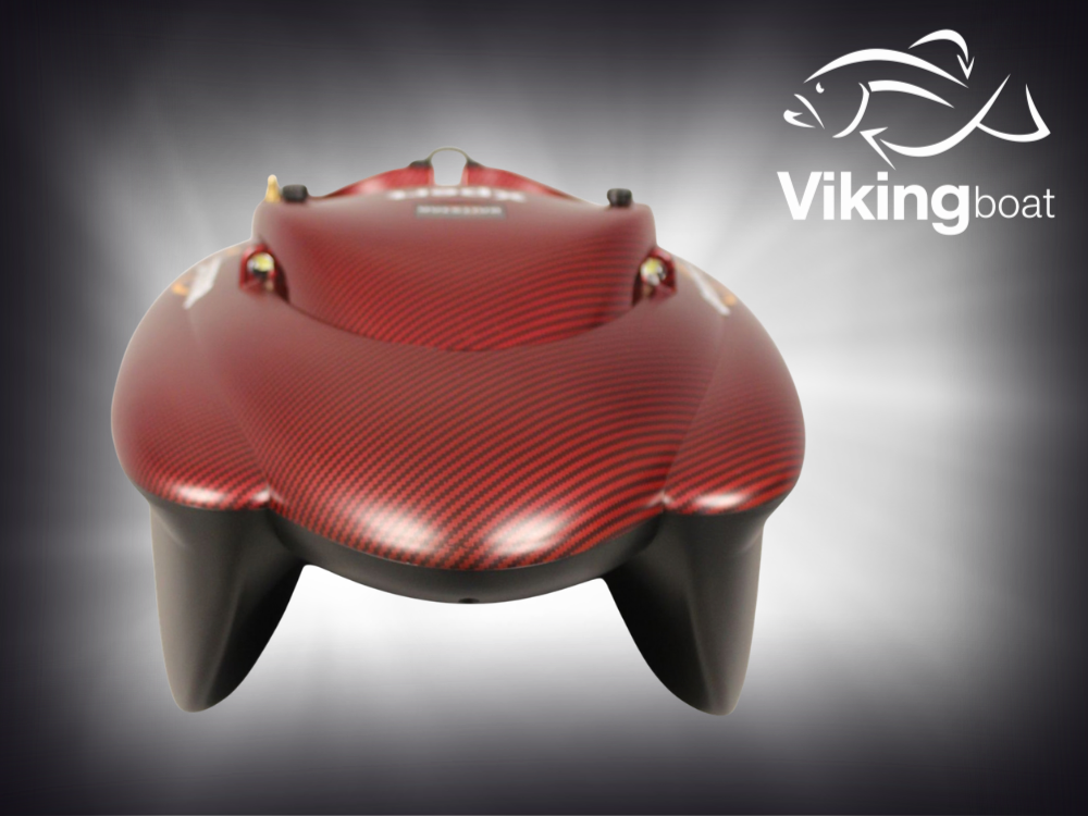 Łódka zanętowa Viking RS Mini Pro Carbon Red All in One - obrazek 2