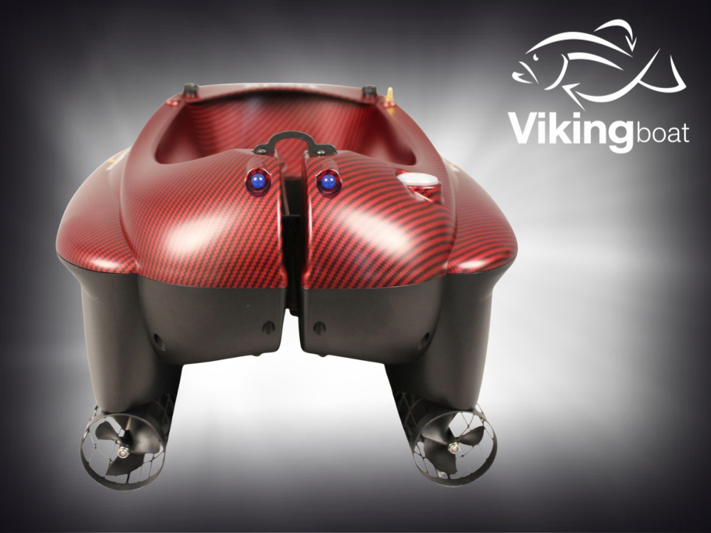 Łódka zanętowa Viking RS Mini Pro Carbon Red All in One - obrazek 3