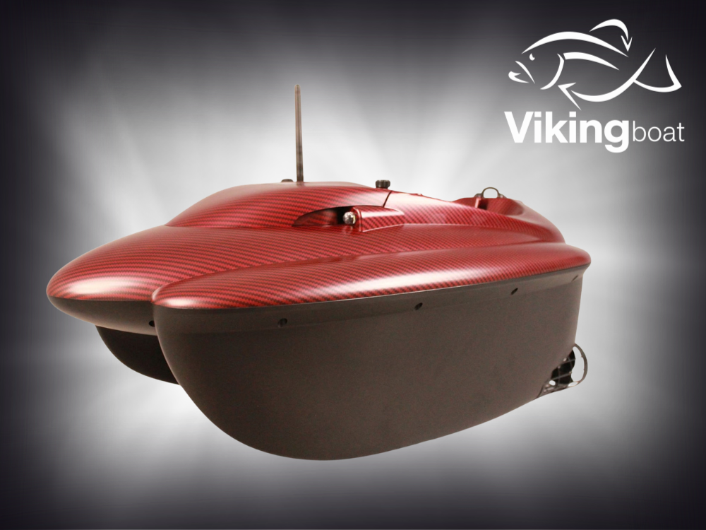 Łódka zanętowa Viking RS Mini Pro Carbon Red All in One