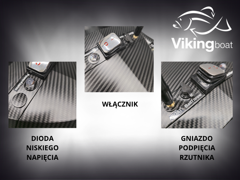 Łódka zanętowa Viking RS2 Camo All in One - obrazek 7