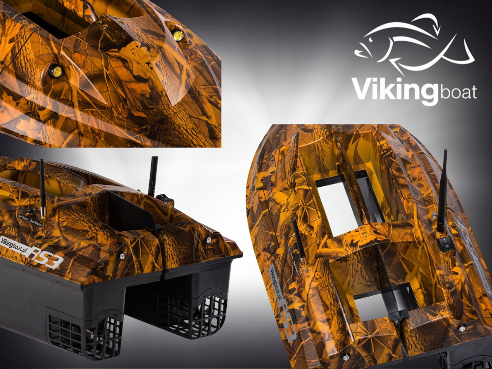 Łódka zanętowa Viking RS3 Camo All in One - obrazek 3