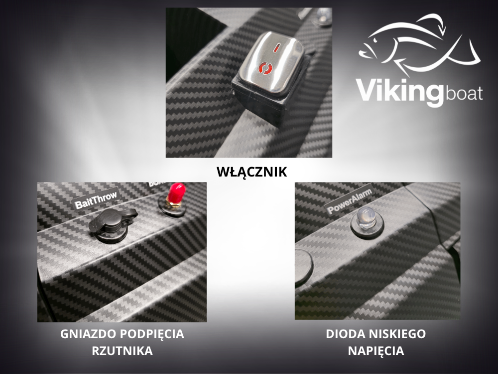 Łódka zanętowa Viking RS3 Camo All in One - obrazek 4